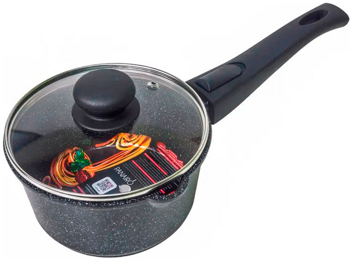 Изображение товара Ковш Panairo Veranss, 1.4 л., с крышкой и съемной ручкой (VR-KOV-1.4-Srus-K.pls)