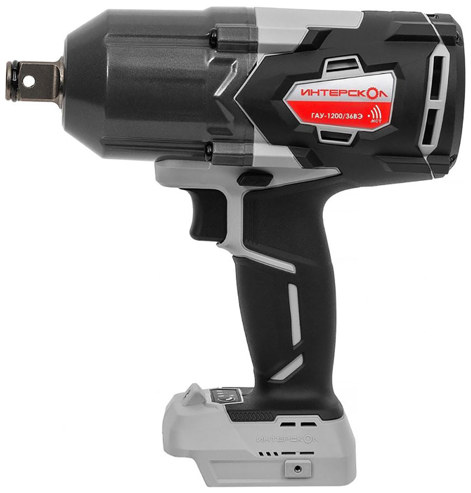 Изображение товара Аккумуляторный ударный гайковерт Интерскол GAU-1200/36VE 36 В, мощный и надежный