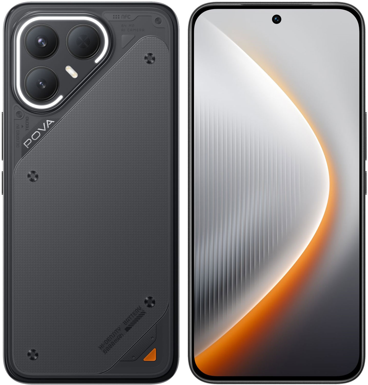 Изображение товара Смартфон Tecno POVA 7 Pro 5G 6.78 OLED 12ГБ 256ГБ черный