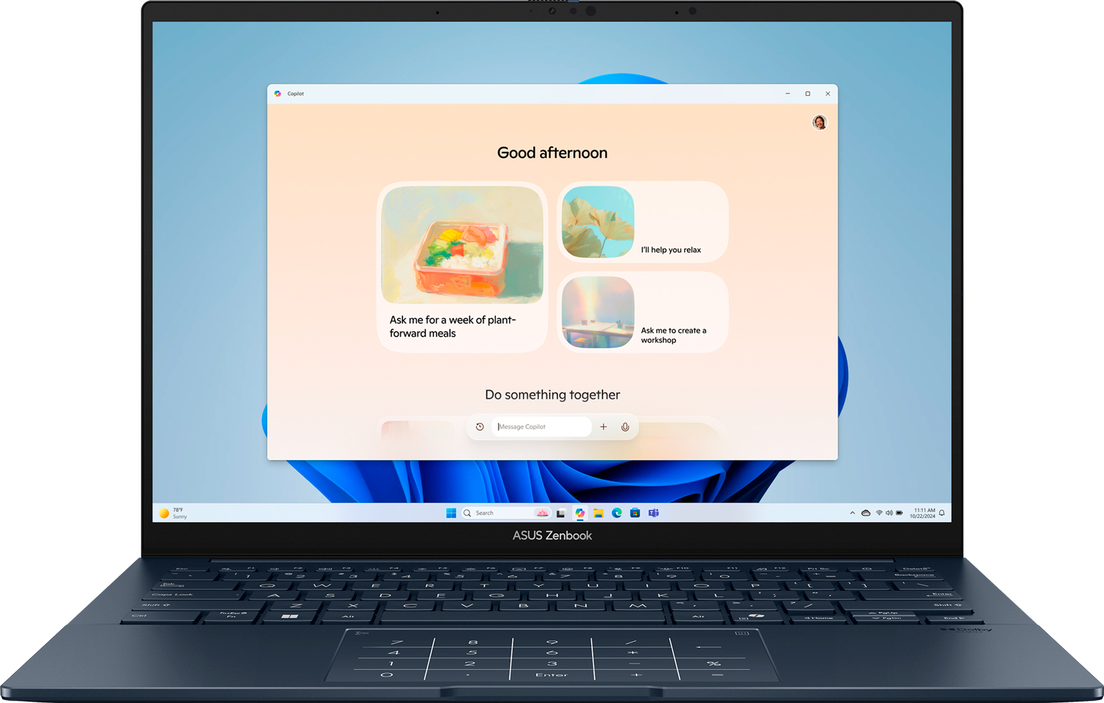 Изображение товара Ноутбук ASUS UX3405CA-PP188 14 OLED 3K 120Hz Intel Core Ultra