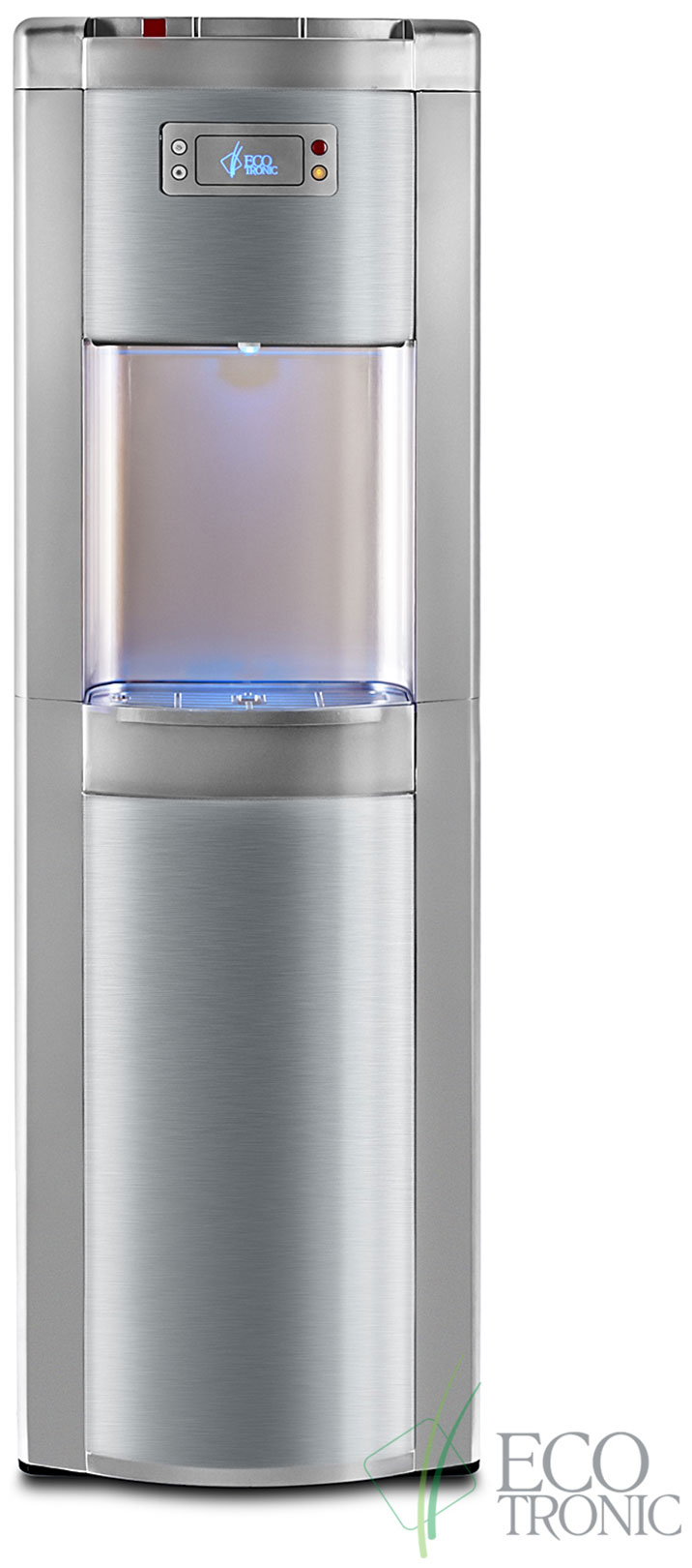 Изображение товара Кулер для воды Ecotronic P9-LX Silver+SS напольный с нижней загрузкой