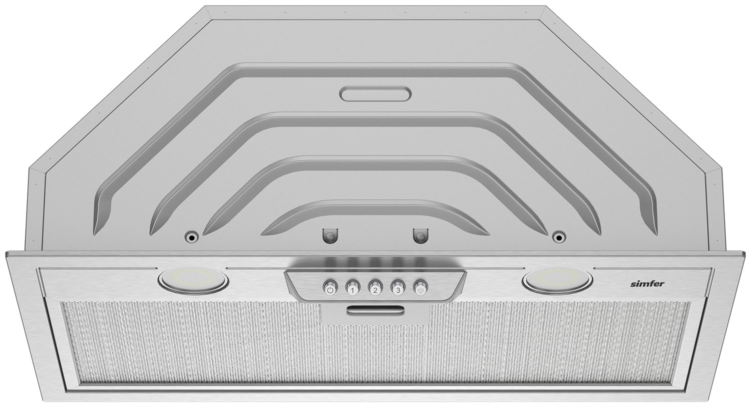 

Вытяжка Simfer SM52M2, нержавеющая сталь