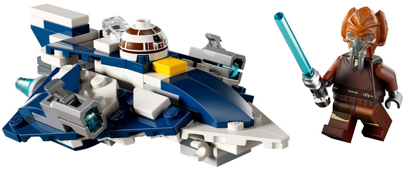 Изображение товара Конструктор Lego Star Wars Микро-истребитель Пло Куна «Звездный истребитель джедаев» 75400