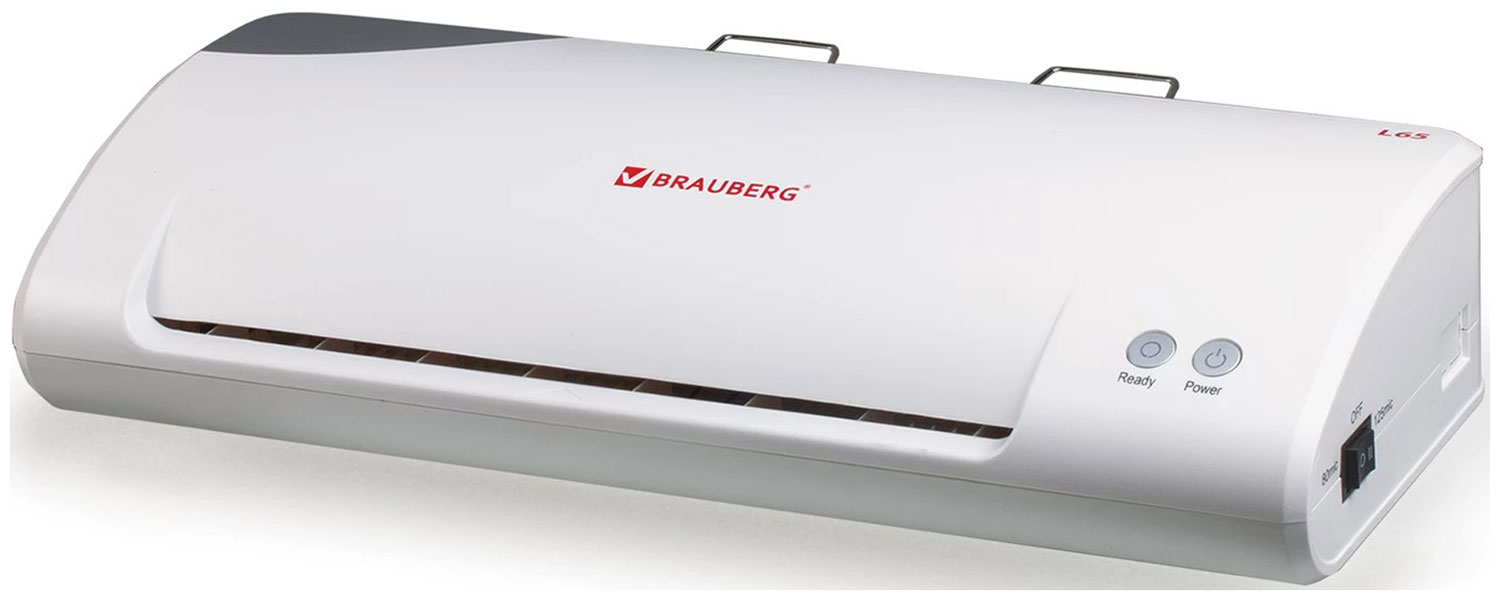 Изображение товара Ламинатор Brauberg L65 Высокая скорость горячего ламинирования A4 125 мкм