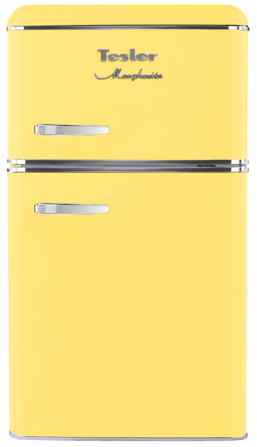 

Двухкамерный холодильник Tesler RT-95 YELLOW, Желтый