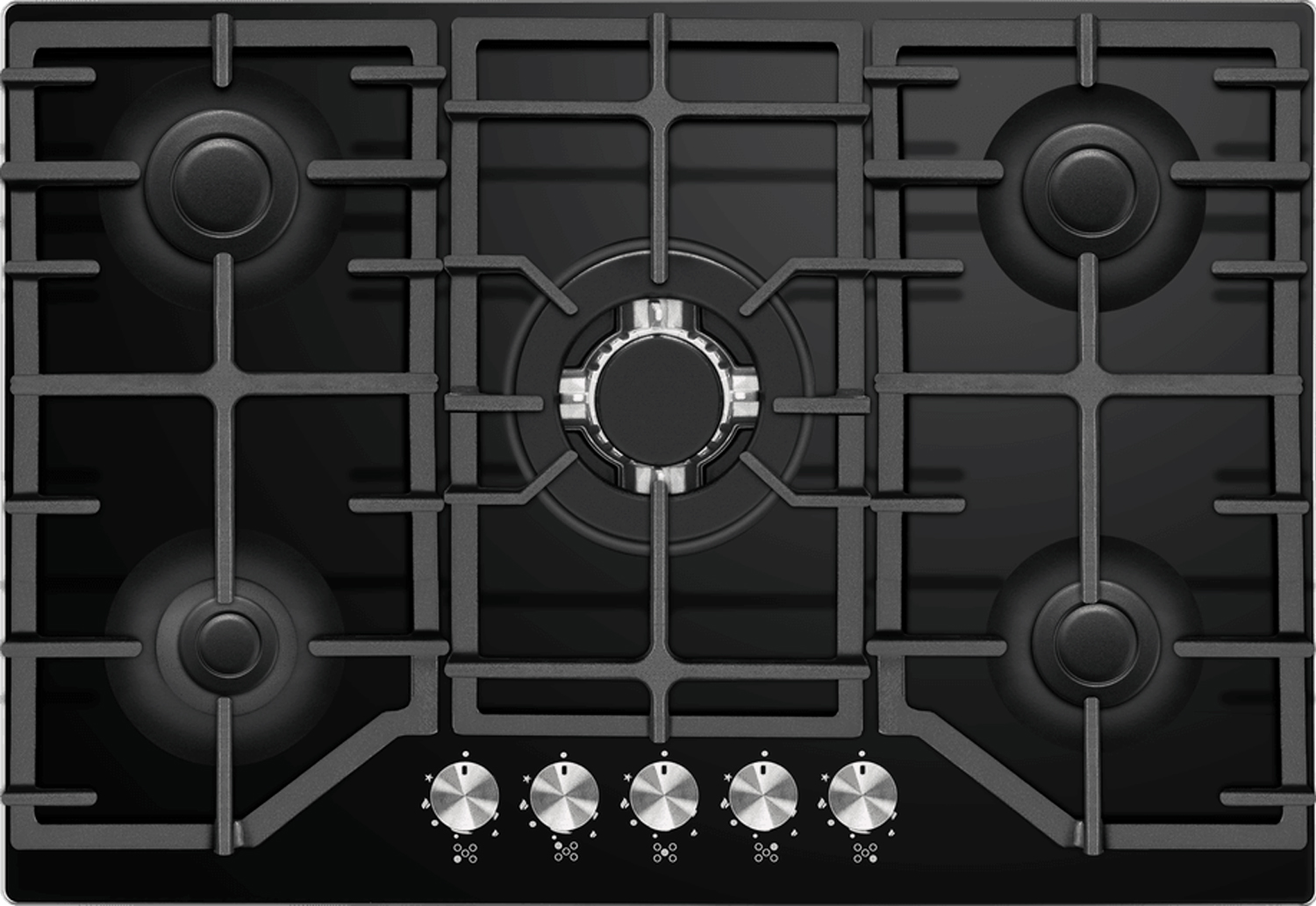 

Газовая варочная панель Maunfeld EGHG.75.83CB/G, Черный