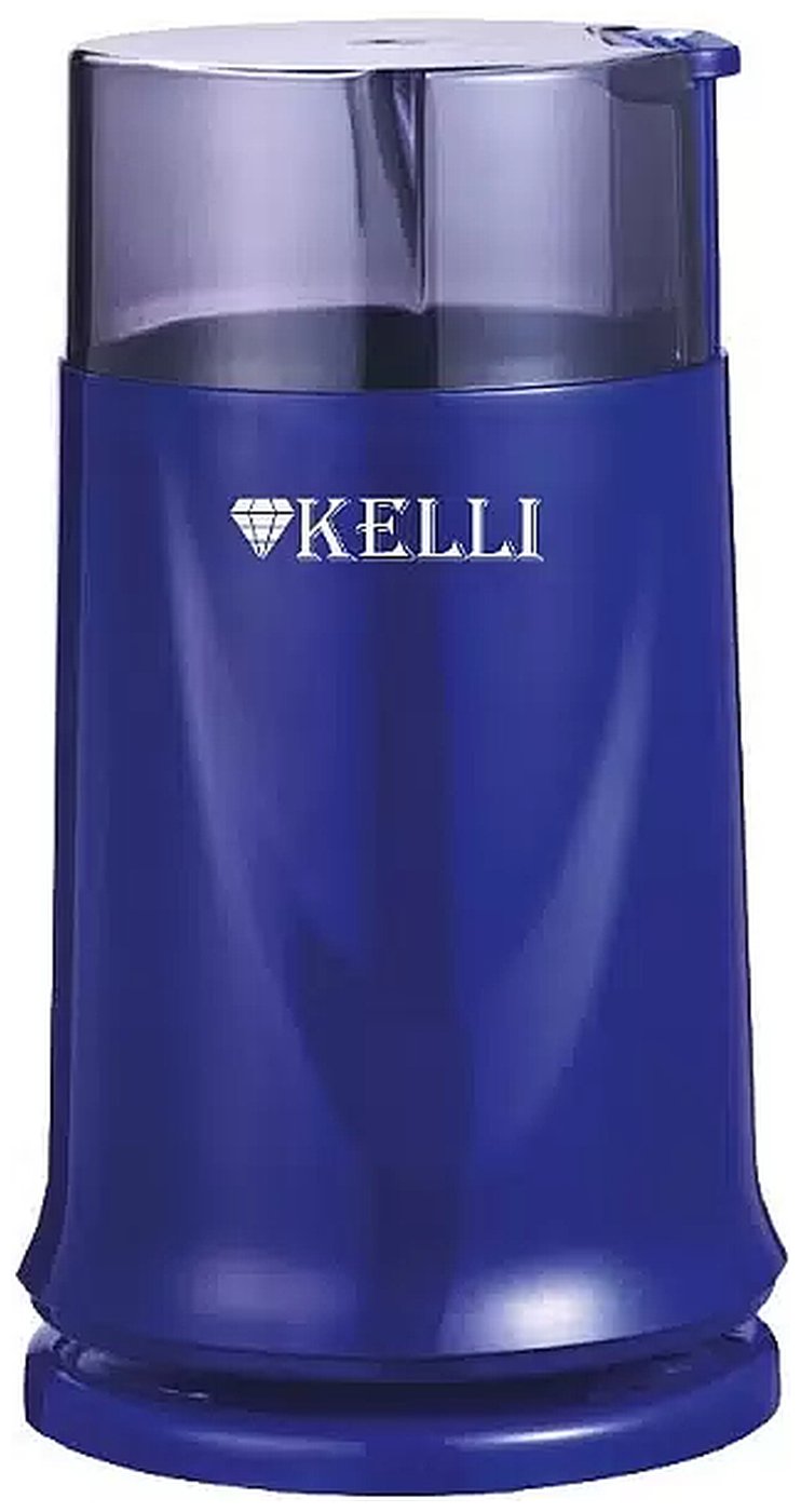 Изображение товара Кофемолка Kelli KL-5112 синяя с роторным ножом и защитой от перегрева