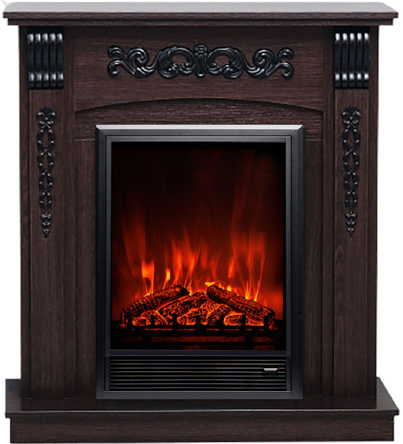 Изображение товара Каминокомплект Elekam Fiesta с очагом Pulsar 23G венге Изображение товара Каминокомплект Elekam Fiesta с очагом Pulsar 23G венге