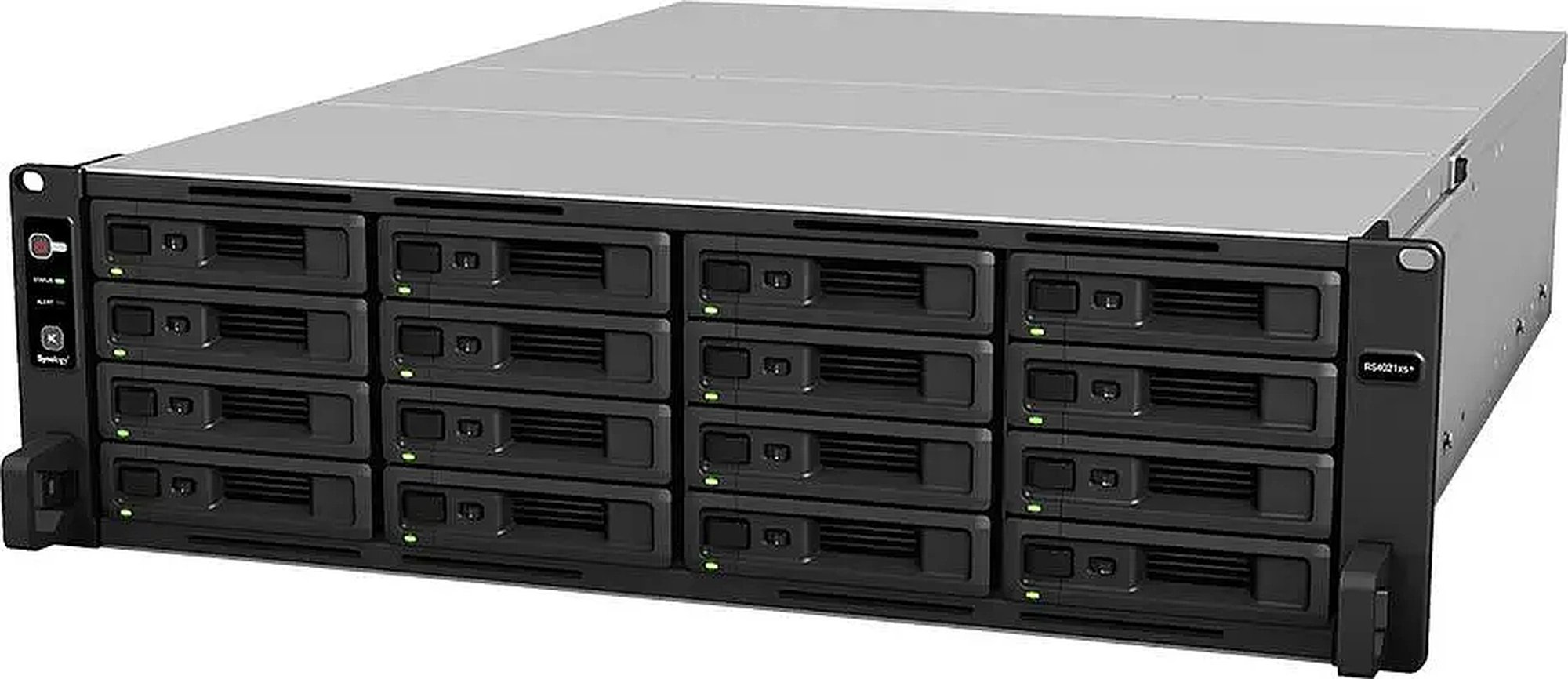 Изображение товара Сетевое хранилище Synology RS4021xs+ 16-отсековое 3U 3GHz/16GB с 2xPSU