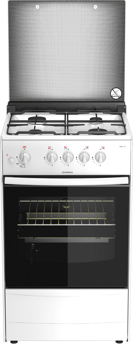 Изображение товара Газовая плита Darina 1B GM 441 105 W белая 4 конфорки объем 50 л