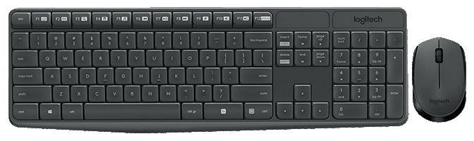 Изображение товара Клавиатура + мышь Logitech Wireless Keyboard and Mouse MK 235 Grey (920-007948) Изображение товара Клавиатура + мышь Logitech Wireless Keyboard and Mouse MK 235 Grey (920-007948)
