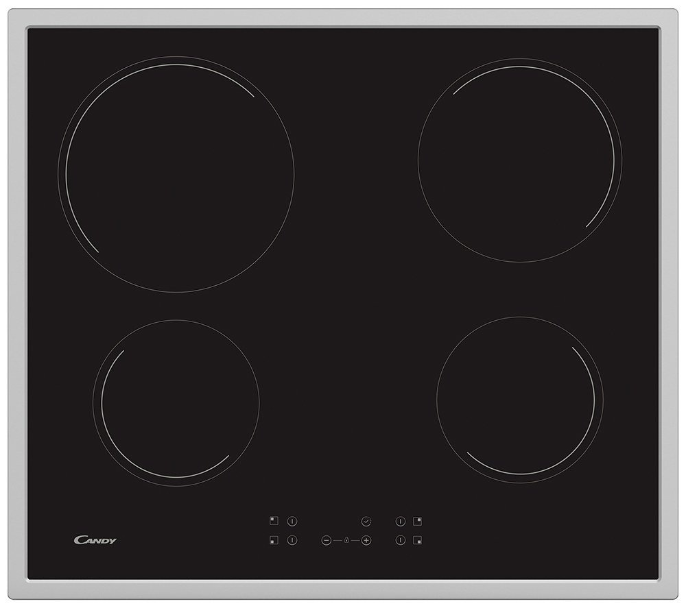 Изображение товара Электрическая варочная панель Candy CH 64 FX 4 конфорки стеклокерамика сенсорное управление
