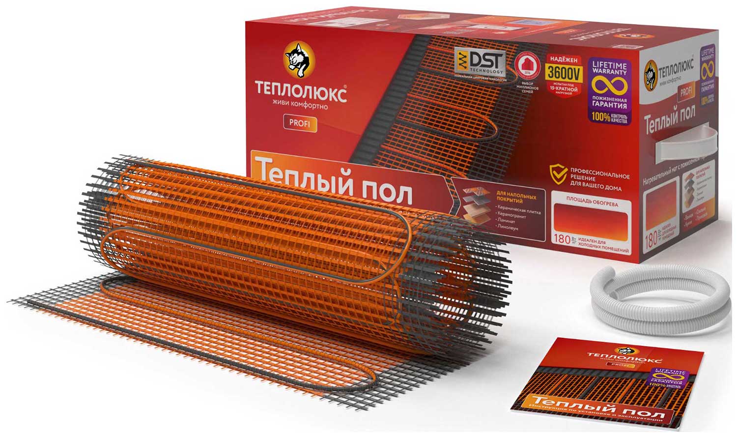 Изображение товара Теплый пол Теплолюкс ProfiMat 630-3,5