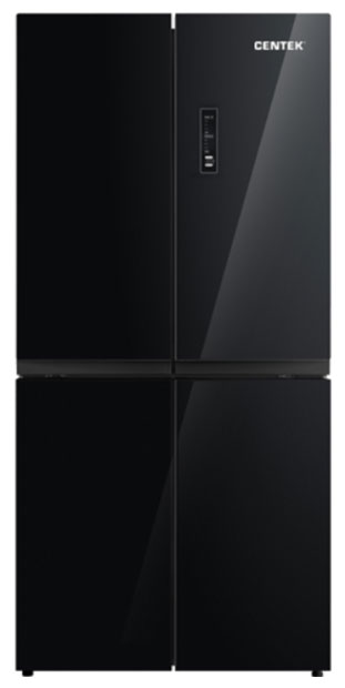 Холодильник Side-by-Side Centek CT-1756 NF Black Glass