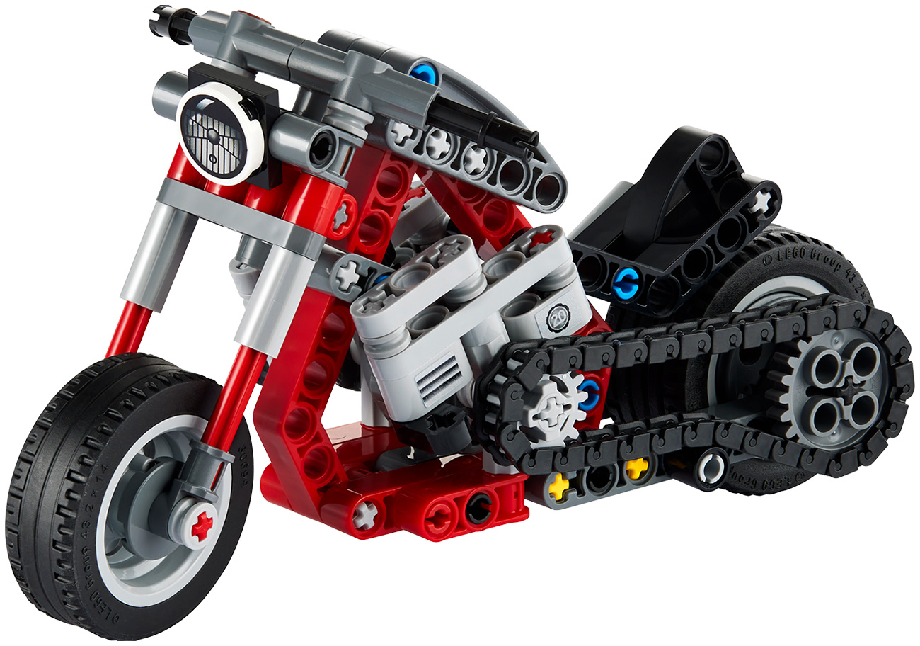 цена Конструктор Lego Technic Мотоцикл 42132