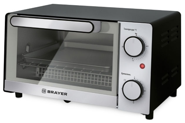 

Электропечь Brayer BR2600, Нержавеющая сталь/черный