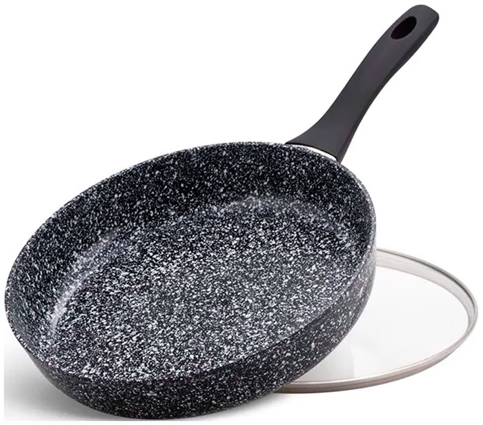 Изображение товара Сковорода с крышкой Edenberg EB-3438, 24 см, антипригарная