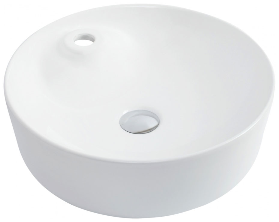 Изображение товара Раковина Aquanet Moon-2 белая керамическая накладная