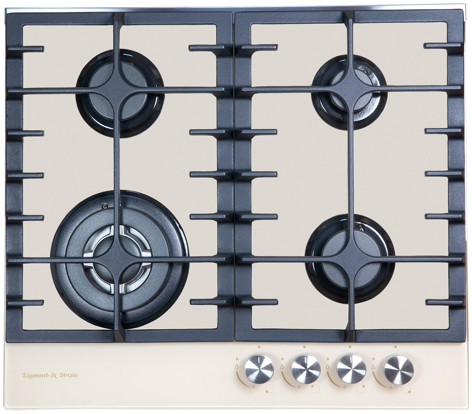 Изображение товара Газовая варочная панель Zigmund Shtain MN 197 61 I 4 конфорки закаленное стекло