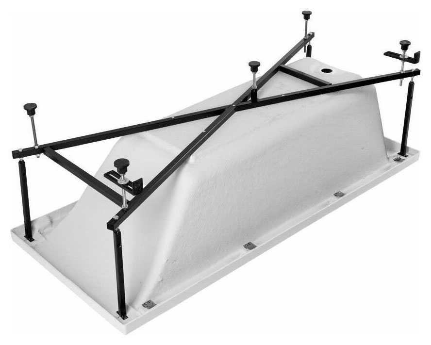 Изображение товара Каркас сварной для акриловой ванны Aquanet Bright 175x75 черный