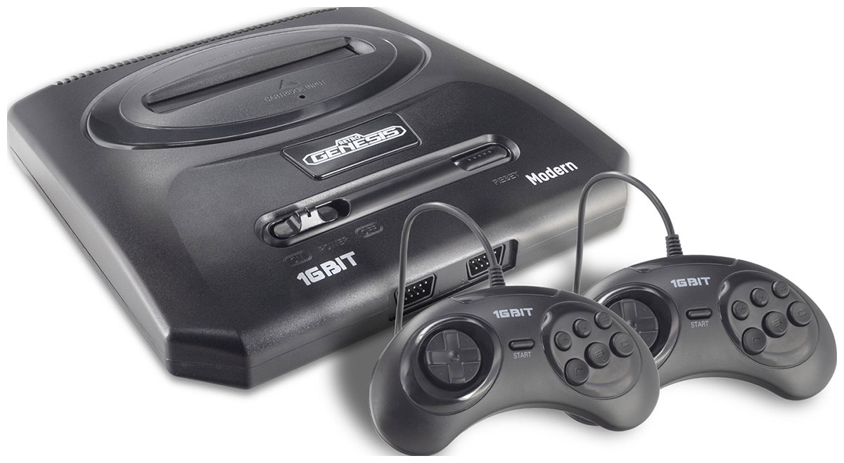 Изображение товара Стационарная приставка Retro Genesis SEGA Modern 300 игр 2 джойстика (модель: ZD-04a, Серия: ZD-00)