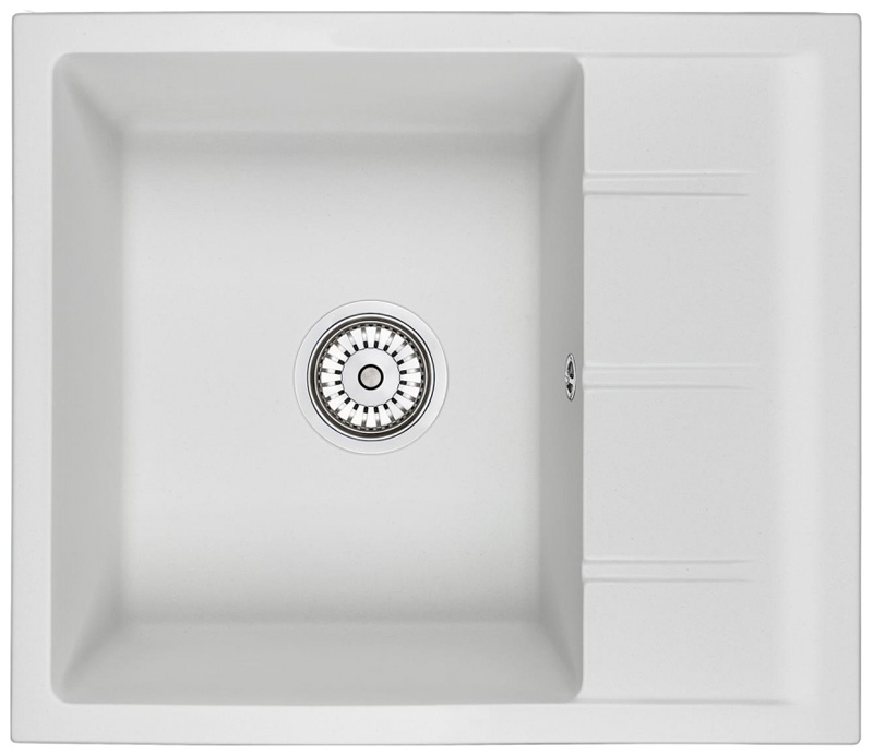 Изображение товара Кухонная мойка Emar EMQ-1580.Q Агат с крылом кварцевая Россия
