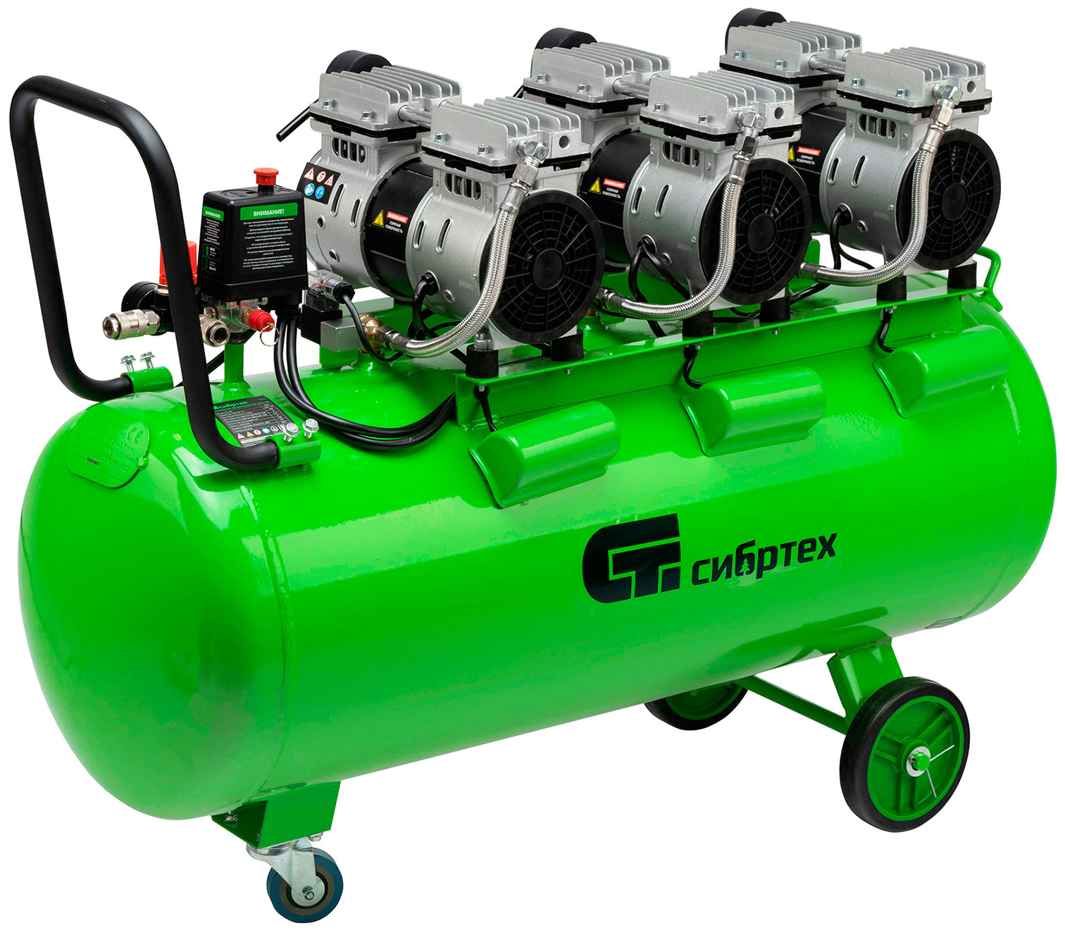 Изображение товара Компрессор Сибртех МБ 2250/100 58008