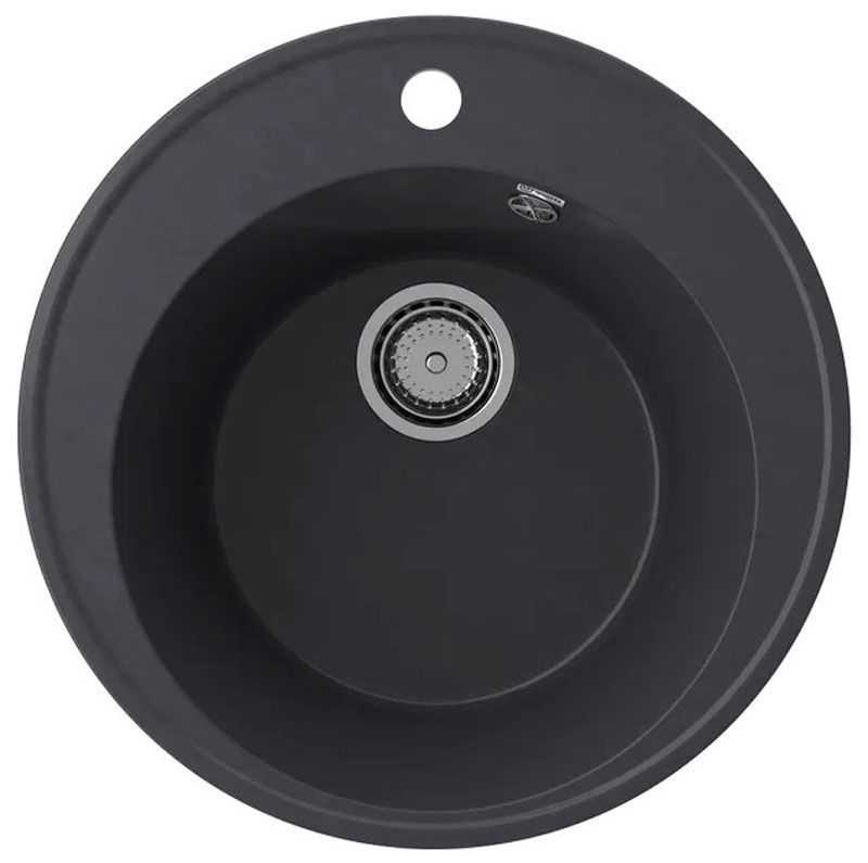 

Кухонная мойка Ulgran Quartz Nora/космос Nora 485-08, Черный