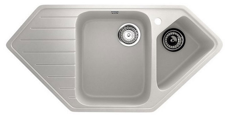 

Кухонная мойка Ulgran U-409/ультра-белый (U-409-341)