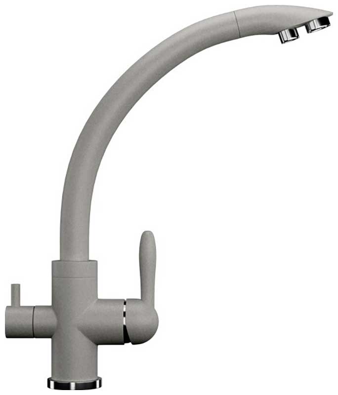 Изображение товара Кухонный смеситель Ulgran U-017/серый (U-017-310)