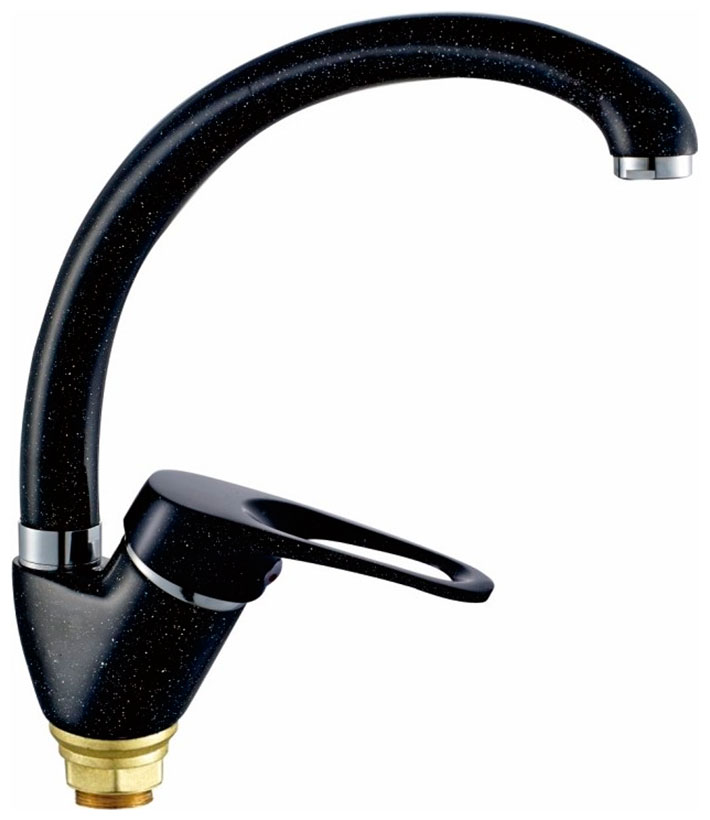 Изображение товара Кухонный смеситель Haiba HB4113-7 черный