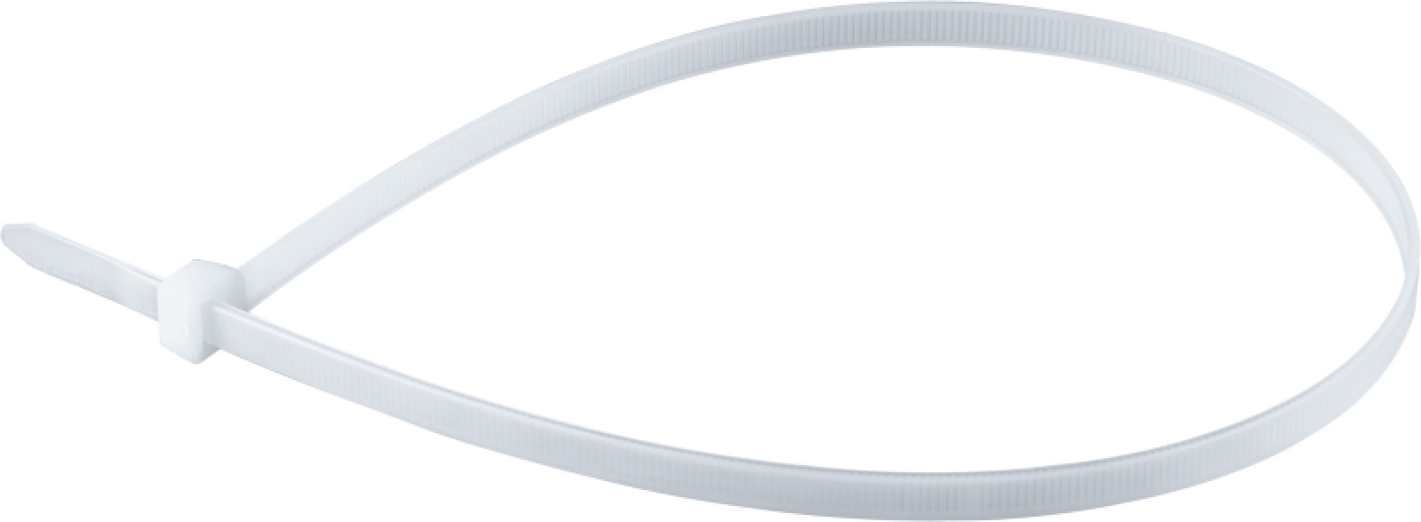 Изображение товара Кабели, провода и аксессуары Navigator Хомут кабельный 71 060 NCT-076-500-100/WH 7.6х500 нейл. бел. (уп.100шт) Navigator