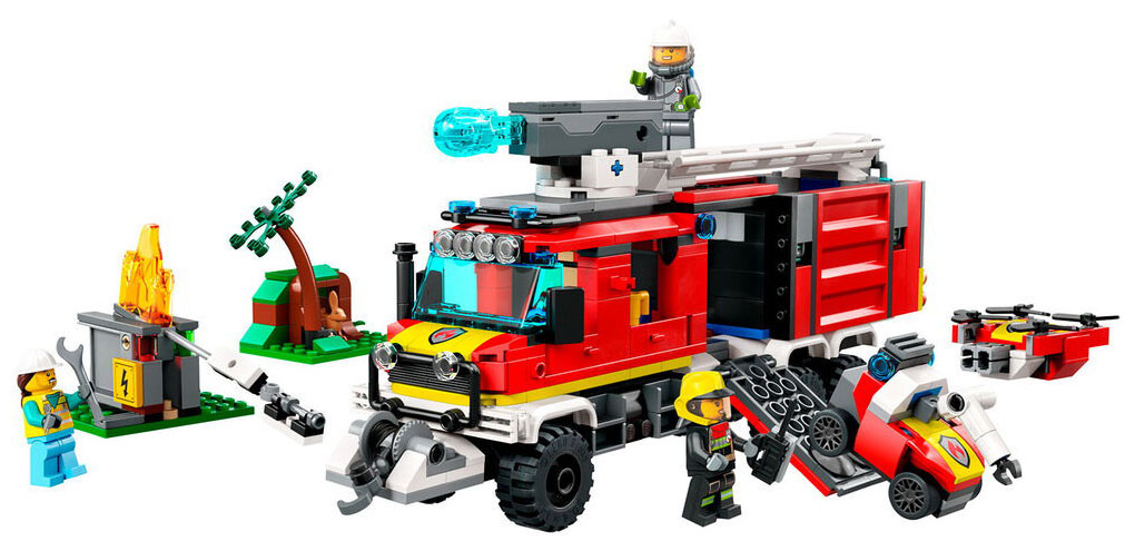 Конструктор Lego City Пожарная машина 60374 конструктор lego city пожарная часть и пожарная машина 60375