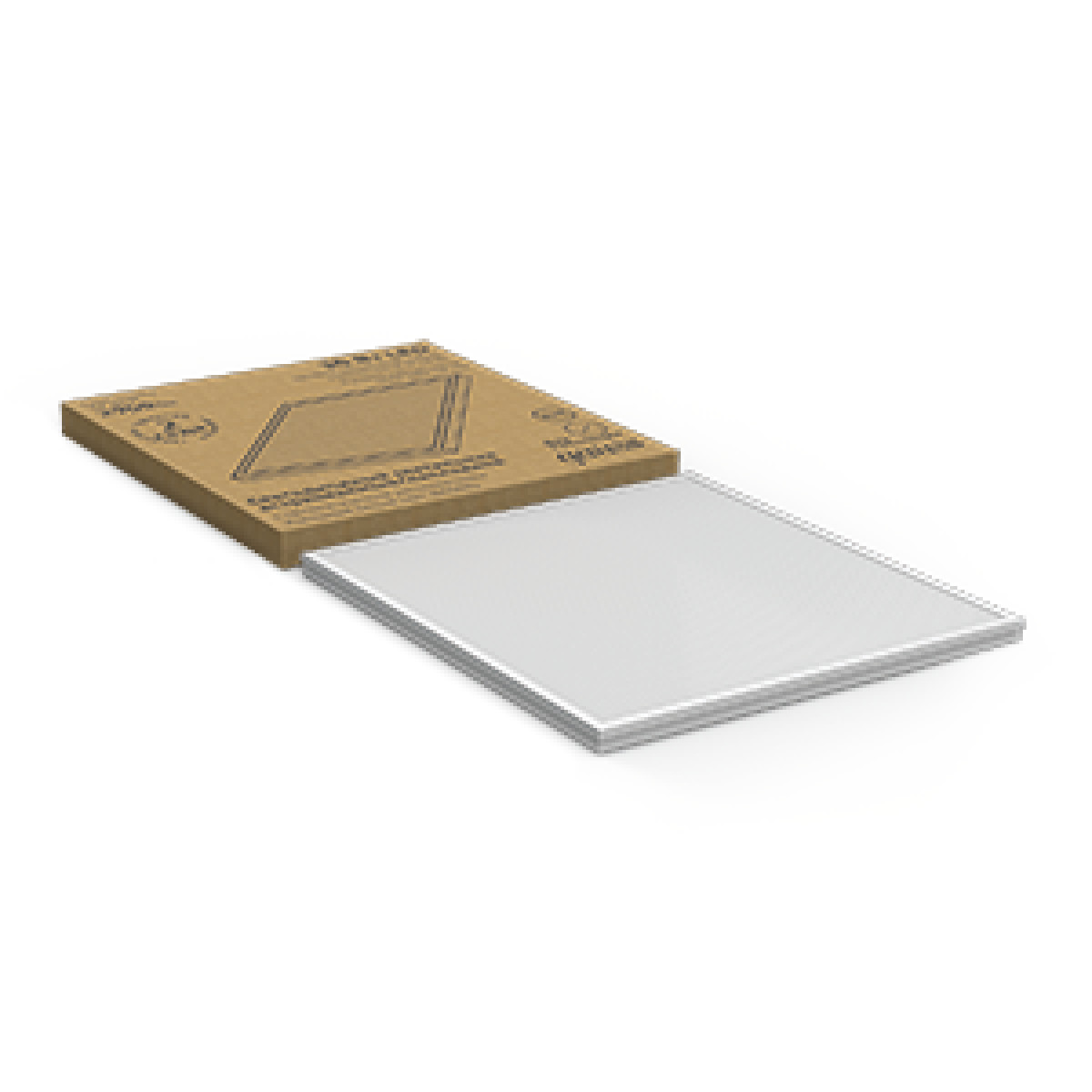 Изображение товара Светильник светодиодный Gauss ДВО 36Вт 4000К IP20 3100лм 595х595х19мм офисный призма