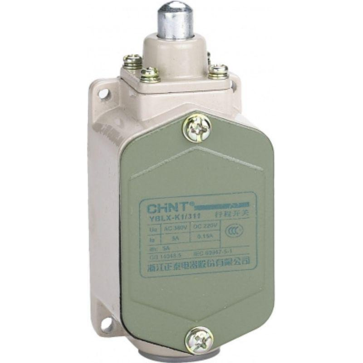 Изображение товара Выключатель путевой YBLX-K1/311 Chint низковольтный промышленный