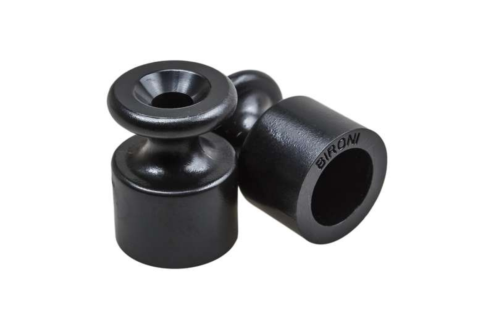 Изображение товара Изолятор промышленный пластиковый ОП черный Bironi 100 шт