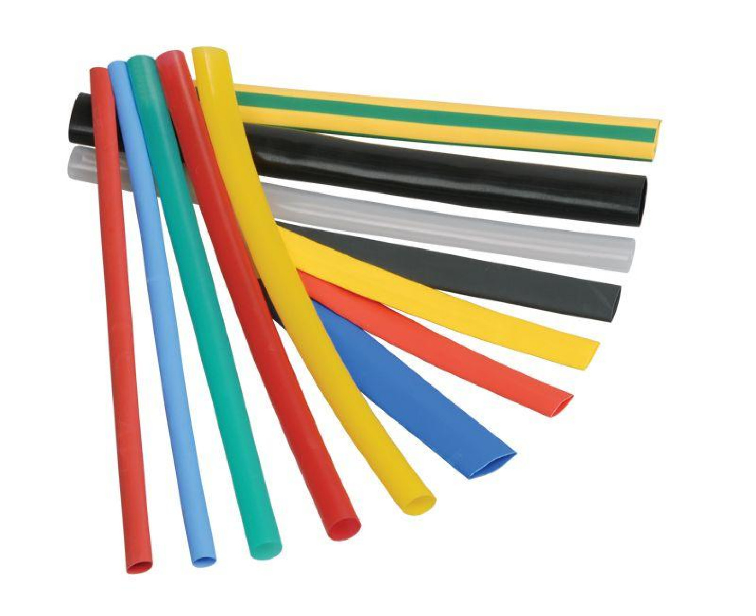 Изображение товара Набор термоусадочных трубок IEK 8/4 разноцвет 10х10 см для электромонтажа