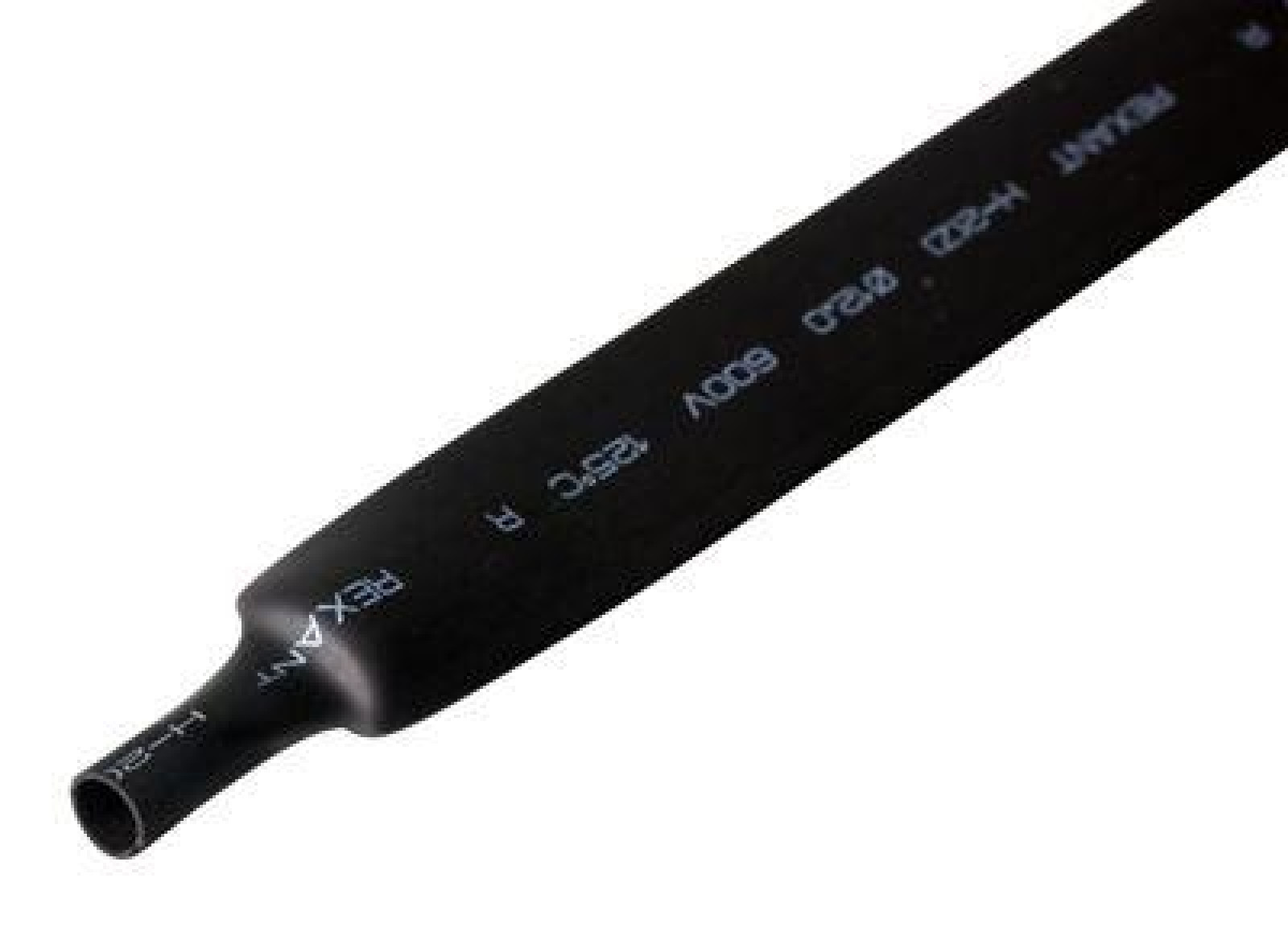 Изображение товара Трубка термоусадочная Rexant 12.0/6.0 1м черн.