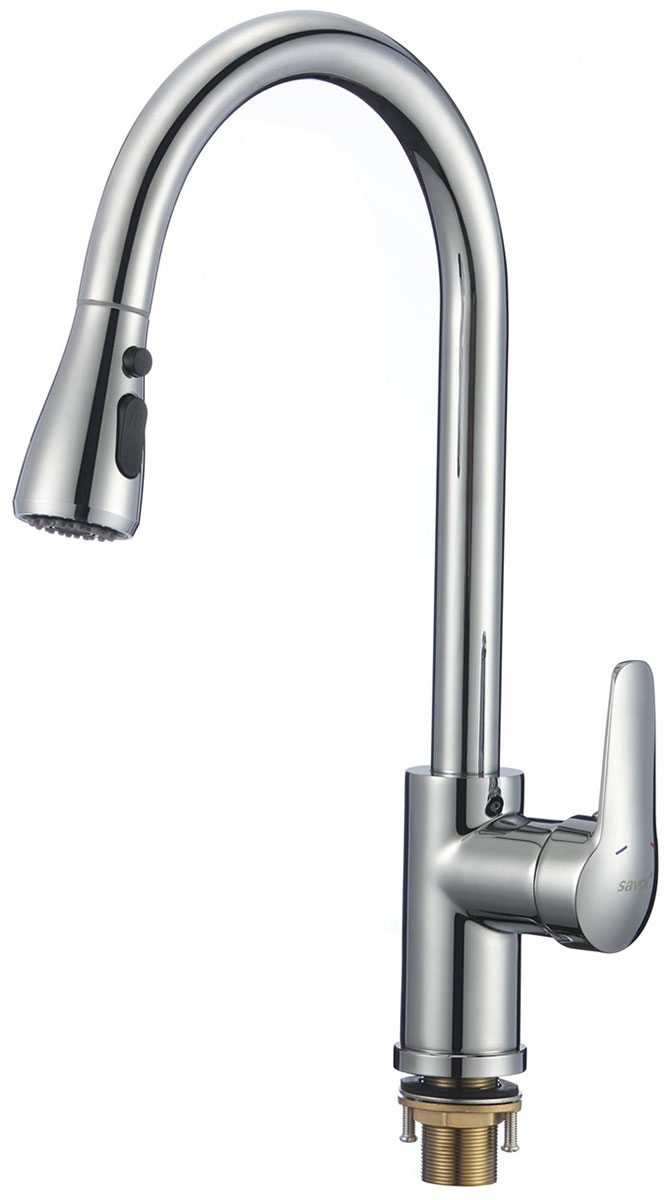 

Смеситель для кухонной мойки Savol S-002801, Хром