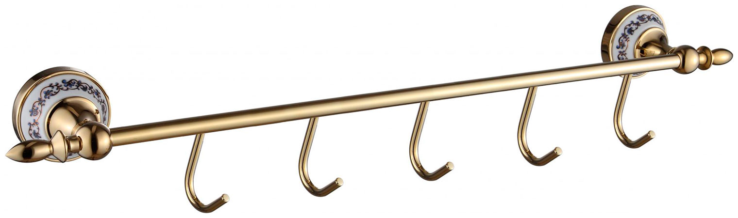 Изображение товара Планка с крючками 5 крючков Savol 68b S-06875B