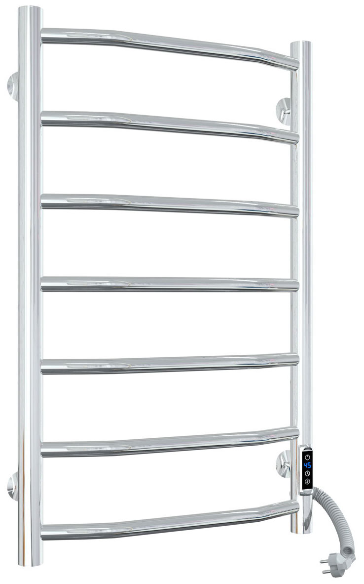 Изображение товара Электрический полотенцесушитель Laris Виктория П7 70x43cm правое подключение хромированный