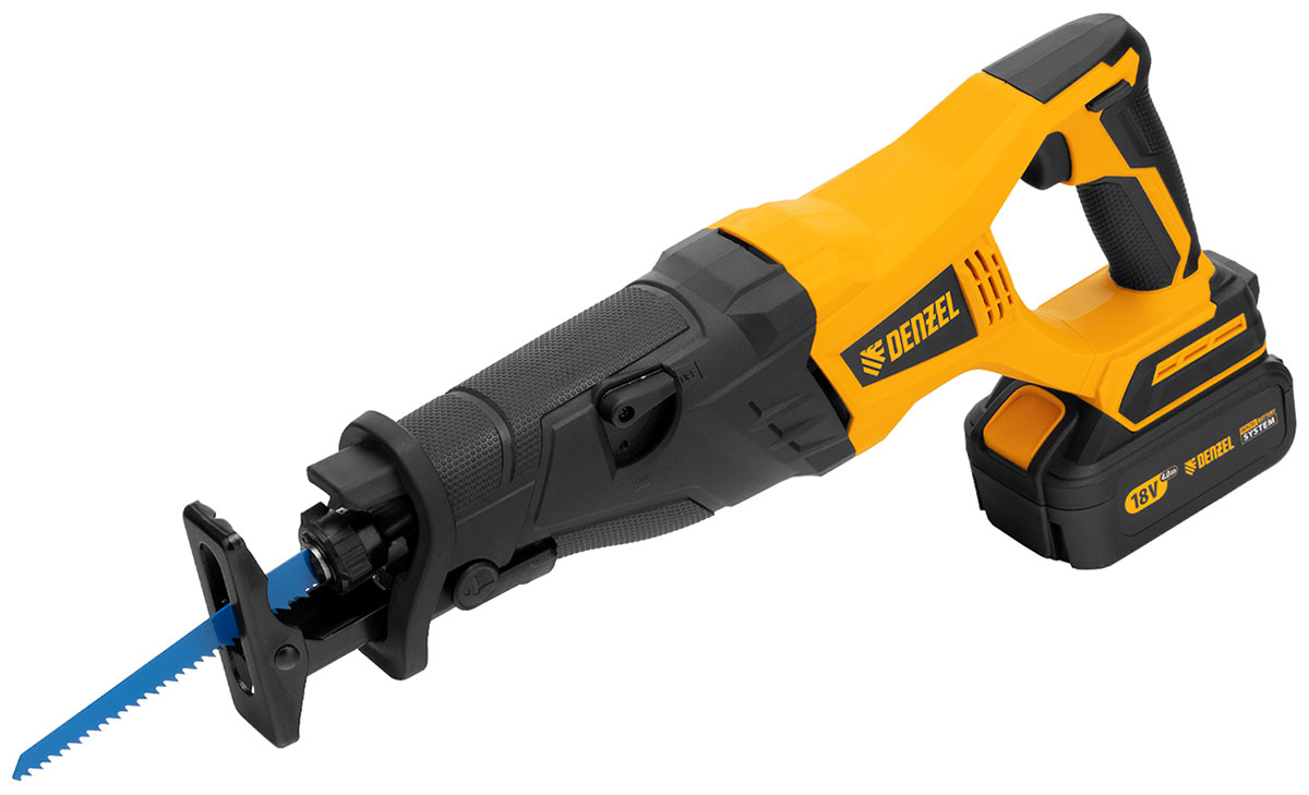 Изображение товара Аккумуляторная пила Denzel BRC-120 с бесщеточным двигателем 18В