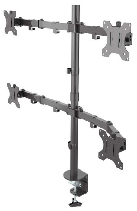 Изображение товара Кронштейн настольный Onkron D 421 E чёрный