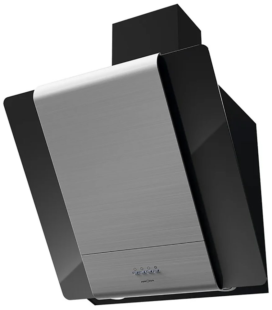 Изображение товара Вытяжка Krona TALLI 600 inox/black glass 3P