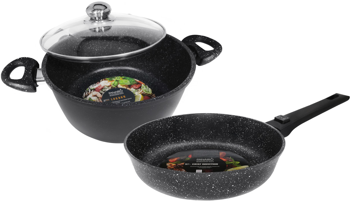 Изображение товара Набор посуды Panairo Lordom №1 из 3-х пр. (L-1-NAB)