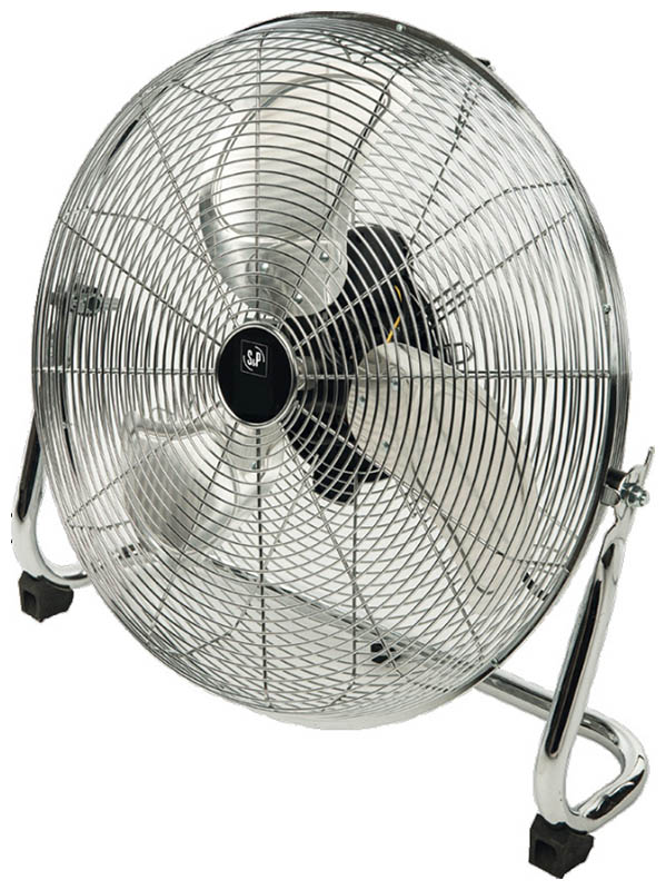 Изображение товара Вентилятор Soler & Palau Turbo 355 N хром напольный осевой с регулировкой угла и 3 скоростями