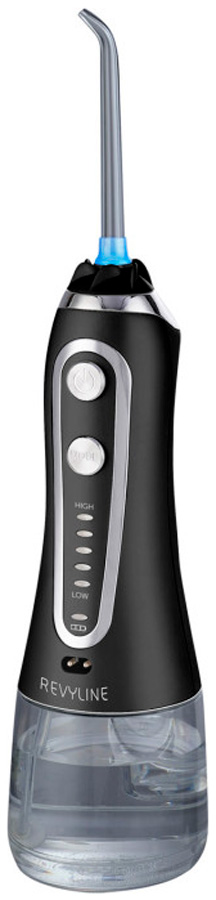 Изображение товара Портативный ирригатор Revyline RL 450 Black с 5 насадками и таймером