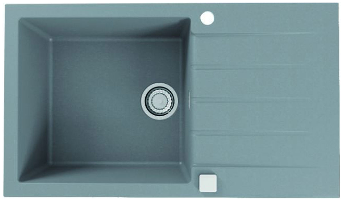 

Кухонная мойка Alveus GRANITAL CADIT 40 CONCRETE G81 860 X 500 1X с сифоном 1132823 (1132030), Серый