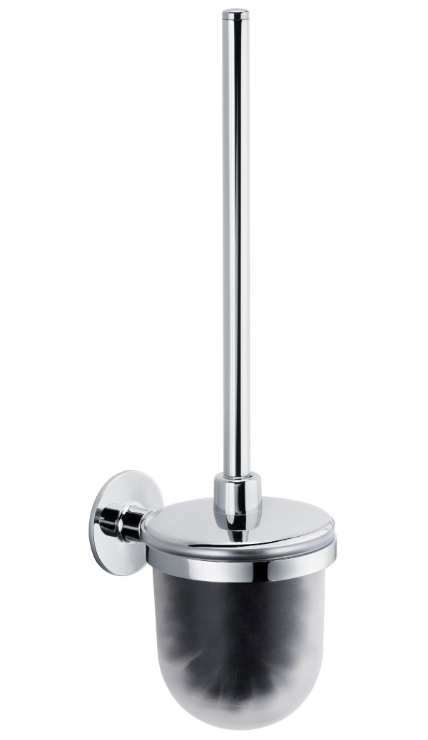 Изображение товара Ершик Fixsen Round настенный хром ерш для туалета лаконичный дизайн долговечность