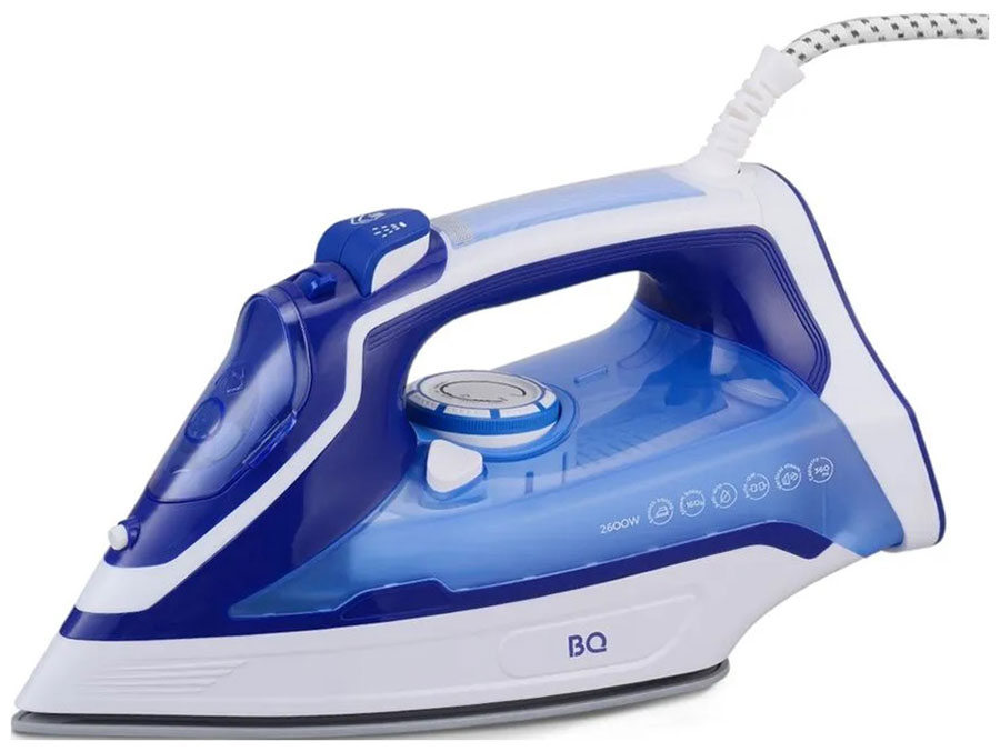Утюг BQ SI1003, белый/синий